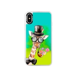 iSaprio Blue Sir Giraffe Apple iPhone X