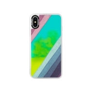 iSaprio Blue Glitter Stripes 01 Apple iPhone XS - cena, porovnanie