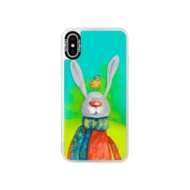 iSaprio Blue Rabbit And Bird Apple iPhone X