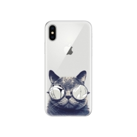 iSaprio Crazy Cat 01 Apple iPhone X