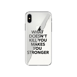 iSaprio Makes You Stronger Apple iPhone X