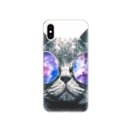 iSaprio Galaxy Cat Apple iPhone XS