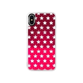 iSaprio Pink Stars Pattern Apple iPhone X