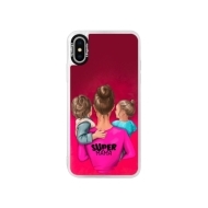 iSaprio Pink Super Mama Boy and Girl Apple iPhone XS - cena, porovnanie