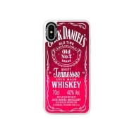 iSaprio Pink Transparent White Jack Apple iPhone XS - cena, porovnanie