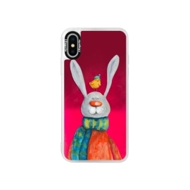 iSaprio Pink Rabbit And Bird Apple iPhone XS