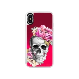 iSaprio Pink Pretty Skull Apple iPhone X