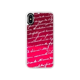 iSaprio Pink Handwriting 01 Apple iPhone X