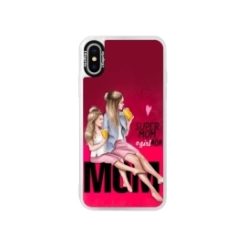 iSaprio Pink Milk Shake Blond Apple iPhone X