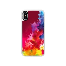 iSaprio Pink Color Splash 01 Apple iPhone XS