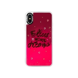 iSaprio Pink Follow Your Dreams Apple iPhone X