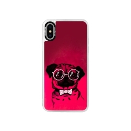 iSaprio Pink The Pug Apple iPhone X