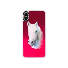 iSaprio Pink Horse 01 Apple iPhone XS