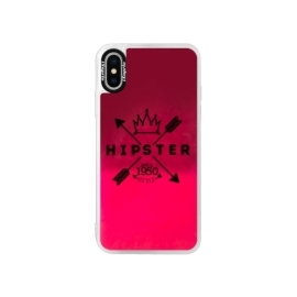 iSaprio Pink Hipster Style 02 Apple iPhone X