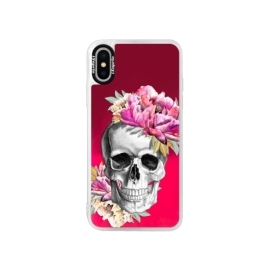 iSaprio Pink Pretty Skull Apple iPhone XS