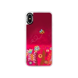 iSaprio Pink Bee 01 Apple iPhone X