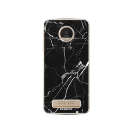 iSaprio Black Marble 18 Lenovo Moto Z Play