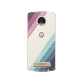 iSaprio Glitter Stripes 01 Lenovo Moto Z Play