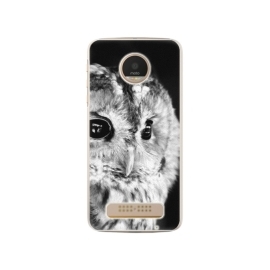 iSaprio BW Owl Lenovo Moto Z Play