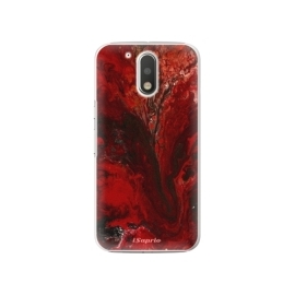 iSaprio RedMarble 17 Lenovo Moto G4 / G4 Plus