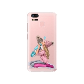 iSaprio Kissing Mom Blond and Boy Asus Zenfone 3 Zoom ZE553KL