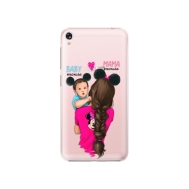 iSaprio Mama Mouse Brunette and Boy Asus ZenFone Live ZB501KL