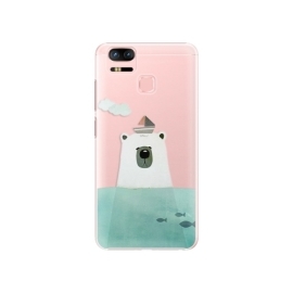 iSaprio Bear With Boat Asus Zenfone 3 Zoom ZE553KL