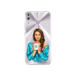 iSaprio Coffe Now Brunette Asus ZenFone 5Z ZS620KL