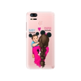 iSaprio Mama Mouse Brunette and Boy Asus Zenfone 3 Zoom ZE553KL