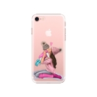 iSaprio Kissing Mom Brunette and Girl Apple iPhone 7 - cena, porovnanie