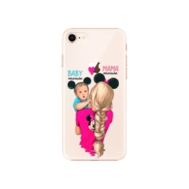 iSaprio Mama Mouse Blonde and Boy Apple iPhone 8