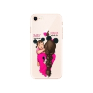 iSaprio Mama Mouse Brunette and Girl Apple iPhone 8 - cena, porovnanie