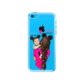 iSaprio Mama Mouse Brunette and Boy Apple iPhone 5C