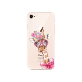 iSaprio Lady Giraffe Apple iPhone 8