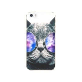 iSaprio Galaxy Cat Apple iPhone 5/5S/SE