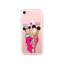 iSaprio Mama Mouse Blonde and Boy Apple iPhone 7