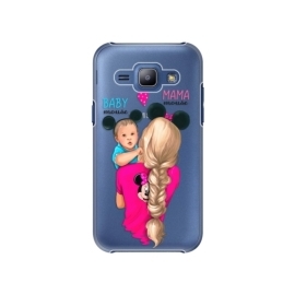 iSaprio Mama Mouse Blonde and Boy Samsung Galaxy J1