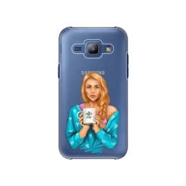 iSaprio Coffe Now Redhead Samsung Galaxy J1