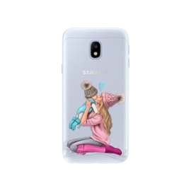 iSaprio Kissing Mom Blond and Boy Samsung Galaxy J3