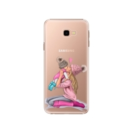 iSaprio Kissing Mom Blond and Girl Samsung Galaxy J4+