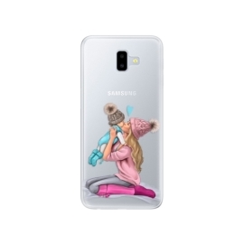 iSaprio Kissing Mom Blond and Boy Samsung Galaxy J6+