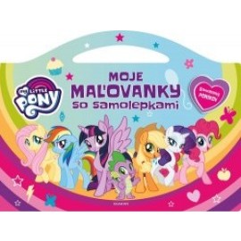 My Little Pony - Moje maľovanky so samolepkami