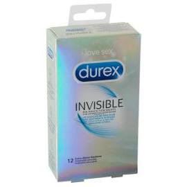 Durex Invisible Extra Thin 12ks