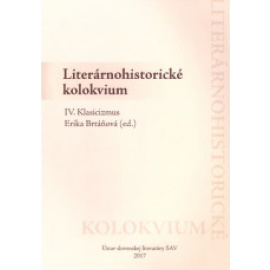 Literárnohistorické kolokvium IV. Klasicizmus