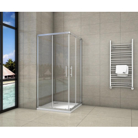 D‘eluxe Corner CI95E 90x90x195cm EasyClean