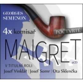 4x komisař Maigret počtvrté - audiokniha