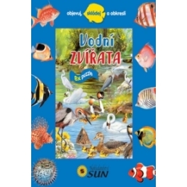 Vodní zvířata 8x puzzle