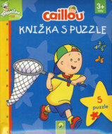 Caillou - Knižka s puzzle - cena, porovnanie