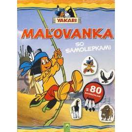 Yakari - Maľovanka so samolepkami