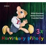 3x Hurvínkovy příhody - 3 CD - cena, porovnanie